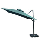 [MEGA PROMOÇÃO] Ombrelone Parnaso Guarda Sol Gold Led Alumínio 3,0 x 3,0 C/ Base em 100 L