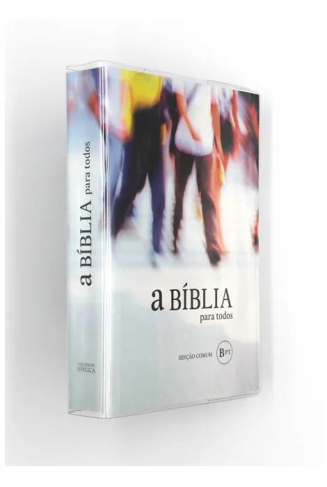 BIBLIA EN PORTUGUÉS RÚSTICA MISIONERA. PLASTIFICADA.