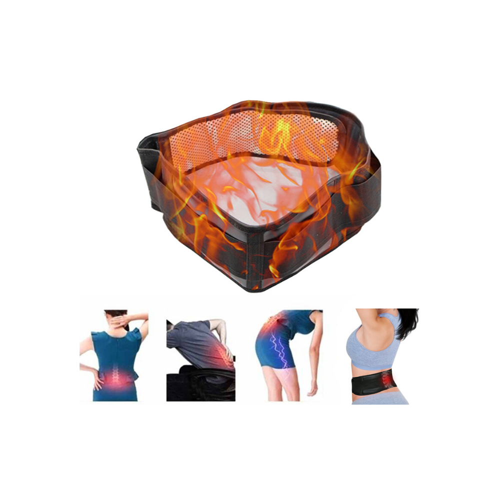 Cinta Lombar Magnética Terapia Para Dor Costas Ciático Hérnia Postura