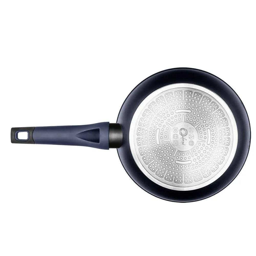 FRIGIDEIRA ANTIADERENTE PARA INDUÇÃO 24 CM EVERYDAY AZUL