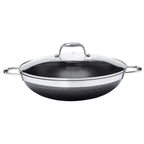 CAÇAROLA WOK EM AÇO INOX 34 CM HIVE