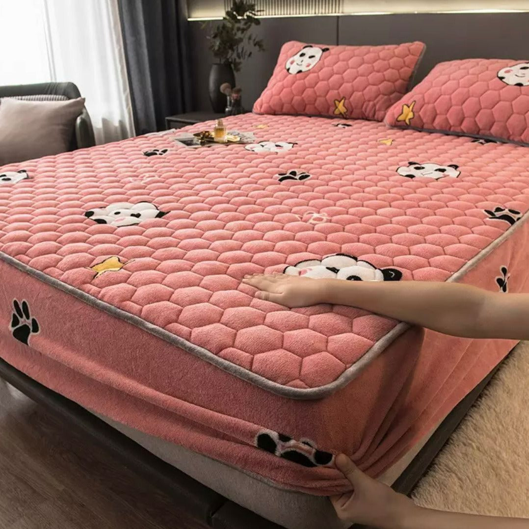 Conjunto Sleep Peace - Lençol e Fronhas 100% Microfibra Ultra Macia