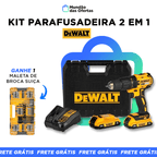 Parafusadeira/Furadeira de Impacto Brushless 1/2 Pol. com 2 Baterias [PROMOÇÃO]