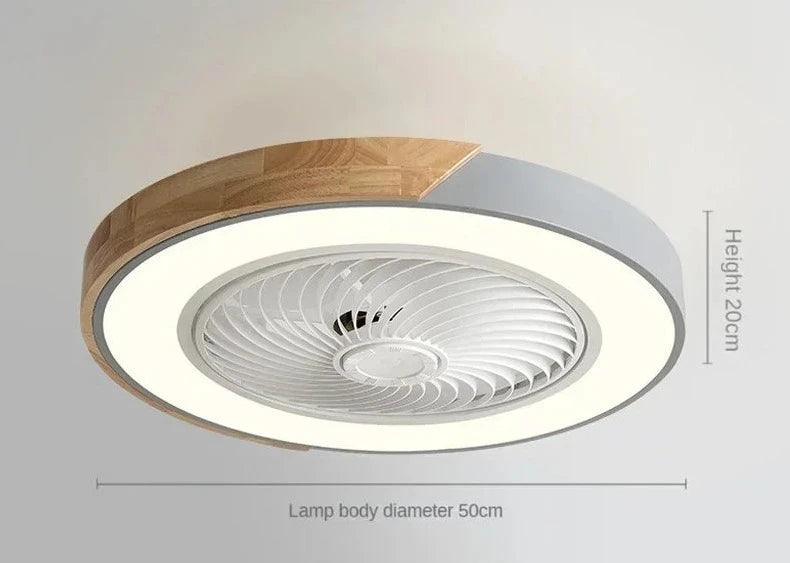 Luminária de teto decorativa com ventilador integrado - Ventiluz Street Design