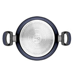 CAÇAROLA ANTIADERENTE PARA INDUÇÃO 28 CM EVERYDAY AZUL