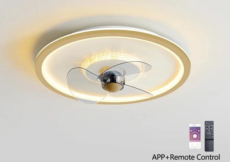 Ventilador de teto portatil com iluminação - Ventiluz Harmony