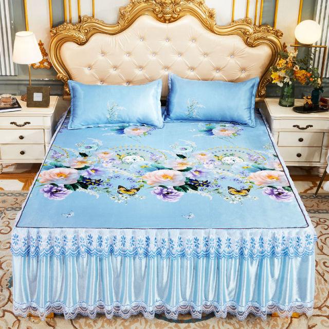 Conjunto Luxury Realeza™ Seda Cetim: Colcha + Fronhas