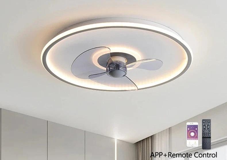 Ventilador de teto portatil com iluminação - Ventiluz Harmony