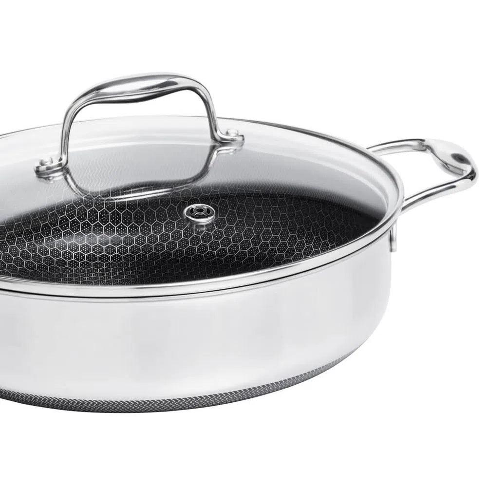 FRIGIDEIRA MULTIUSO RETA EM AÇO INOX 26 CM HIVE