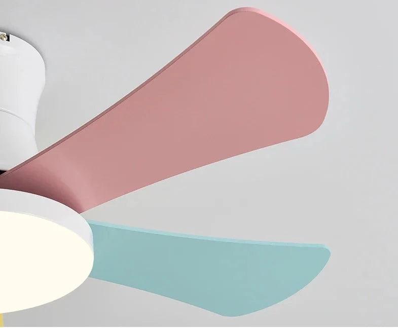 ZenithBreeze Kids - Ventilador de Teto Infantil com iluminação