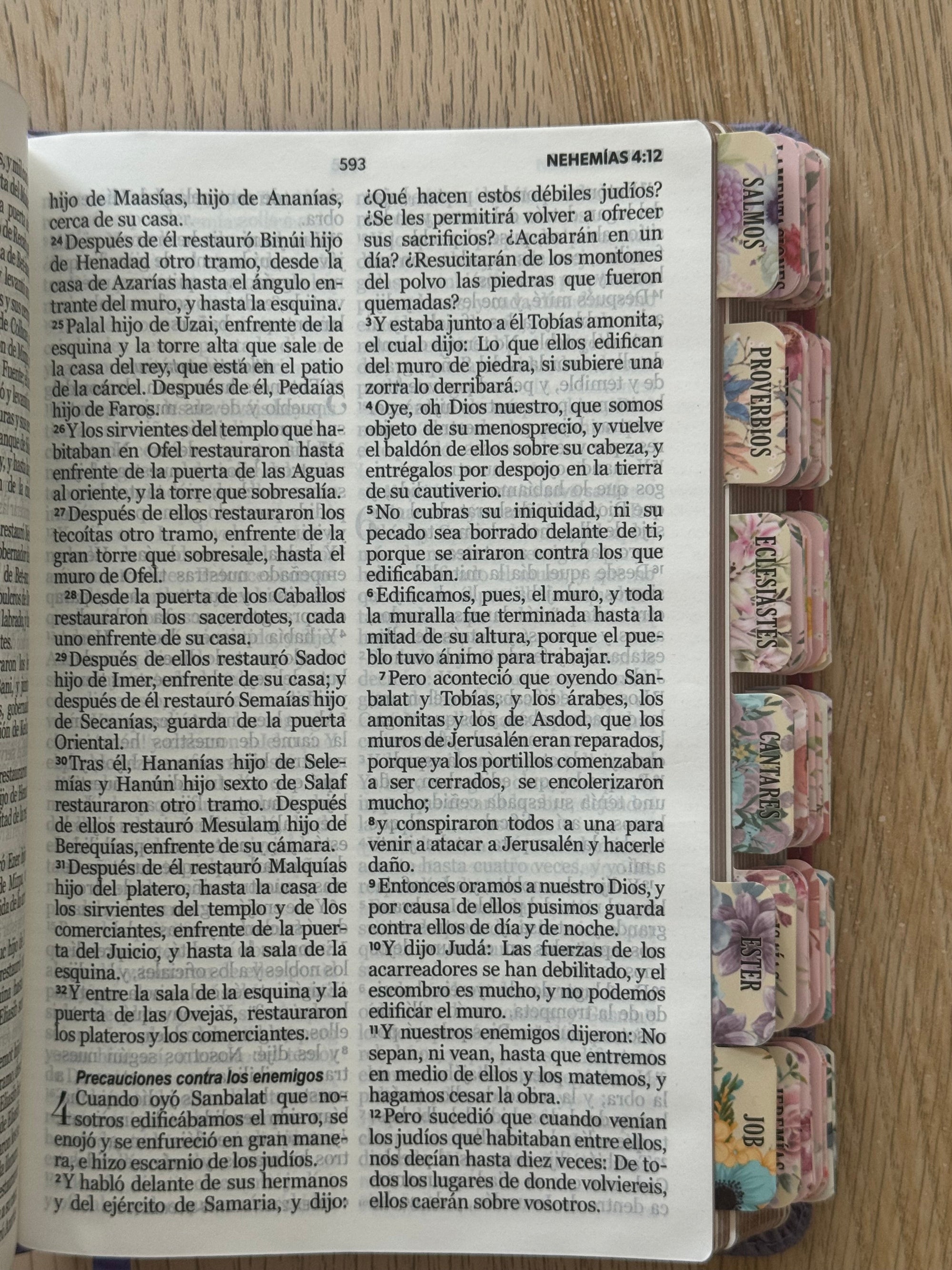 Biblia Personalizada nombre y indice