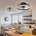 Ventilador de teto portátil com iluminação  - Ventiluz Elegance