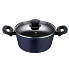 CAÇAROLA ANTIADERENTE PARA INDUÇÃO 28 CM EVERYDAY AZUL