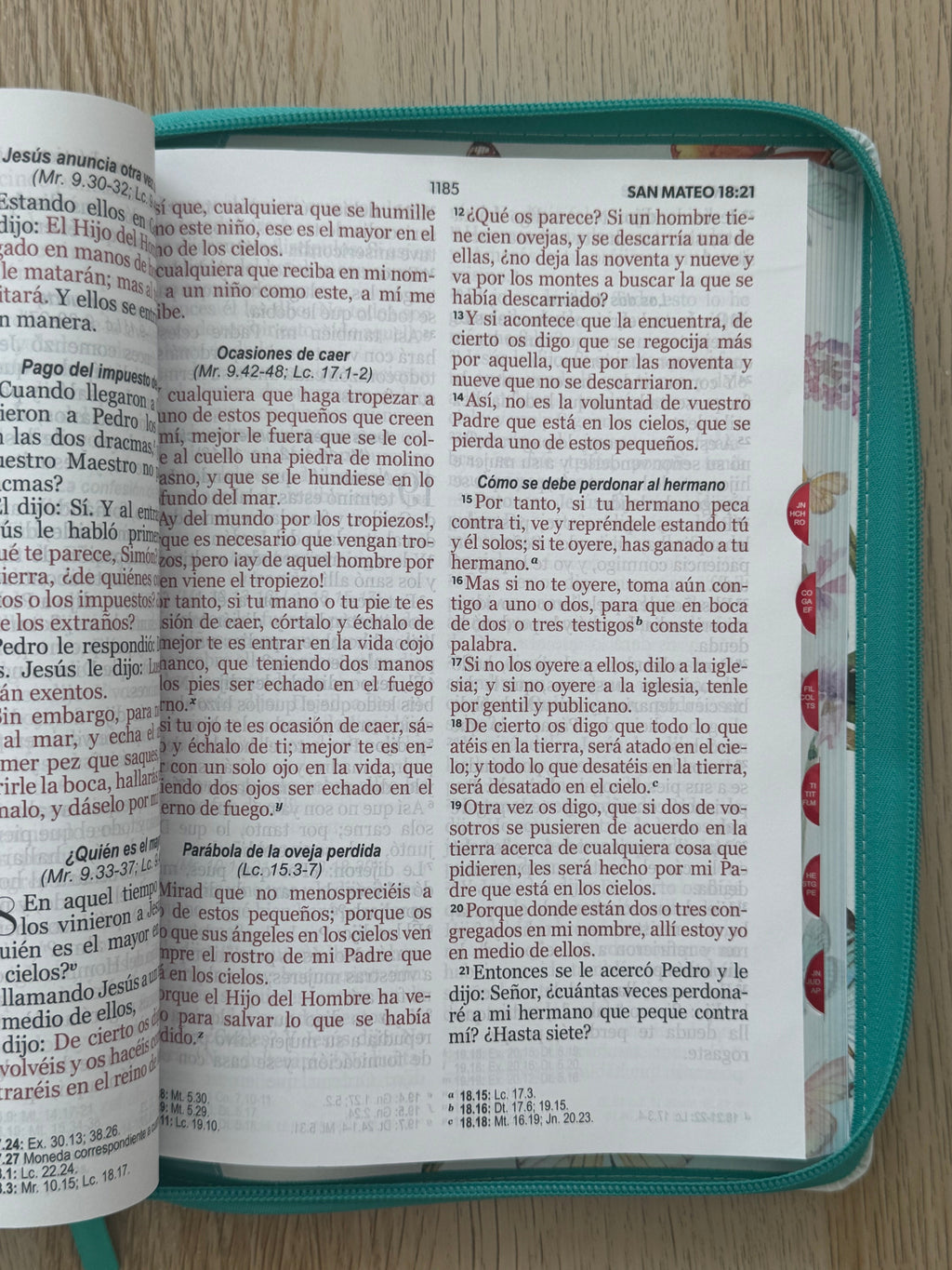 Biblia RVR 1960 letra gigante personalizada