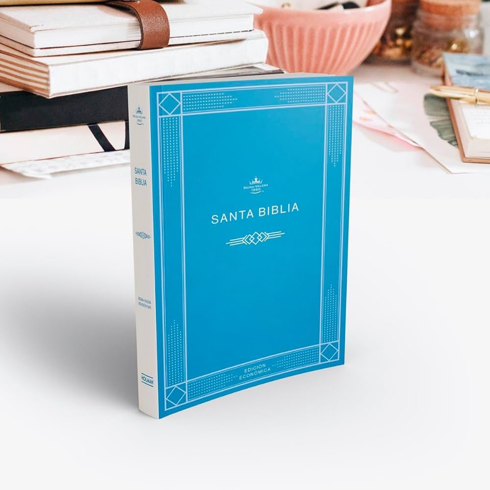 Biblia RVR 1960 Económica Azul Rústica
