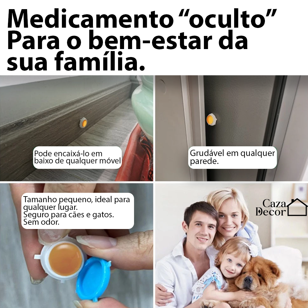 Isca Matadoras de Baratas - Não toxica para Pets