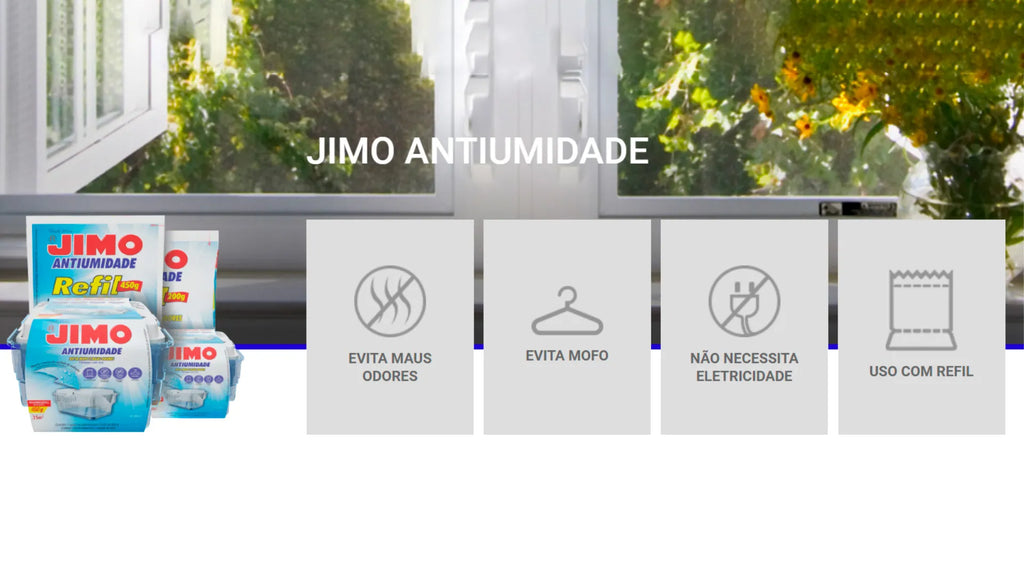Jimo Antiumidade Refil  - 200mg