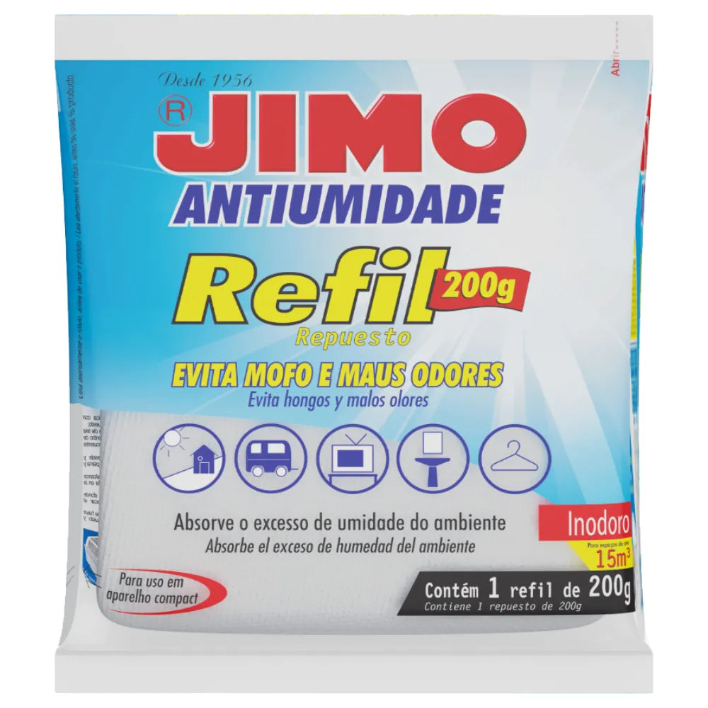 Jimo Antiumidade Refil  - 200mg