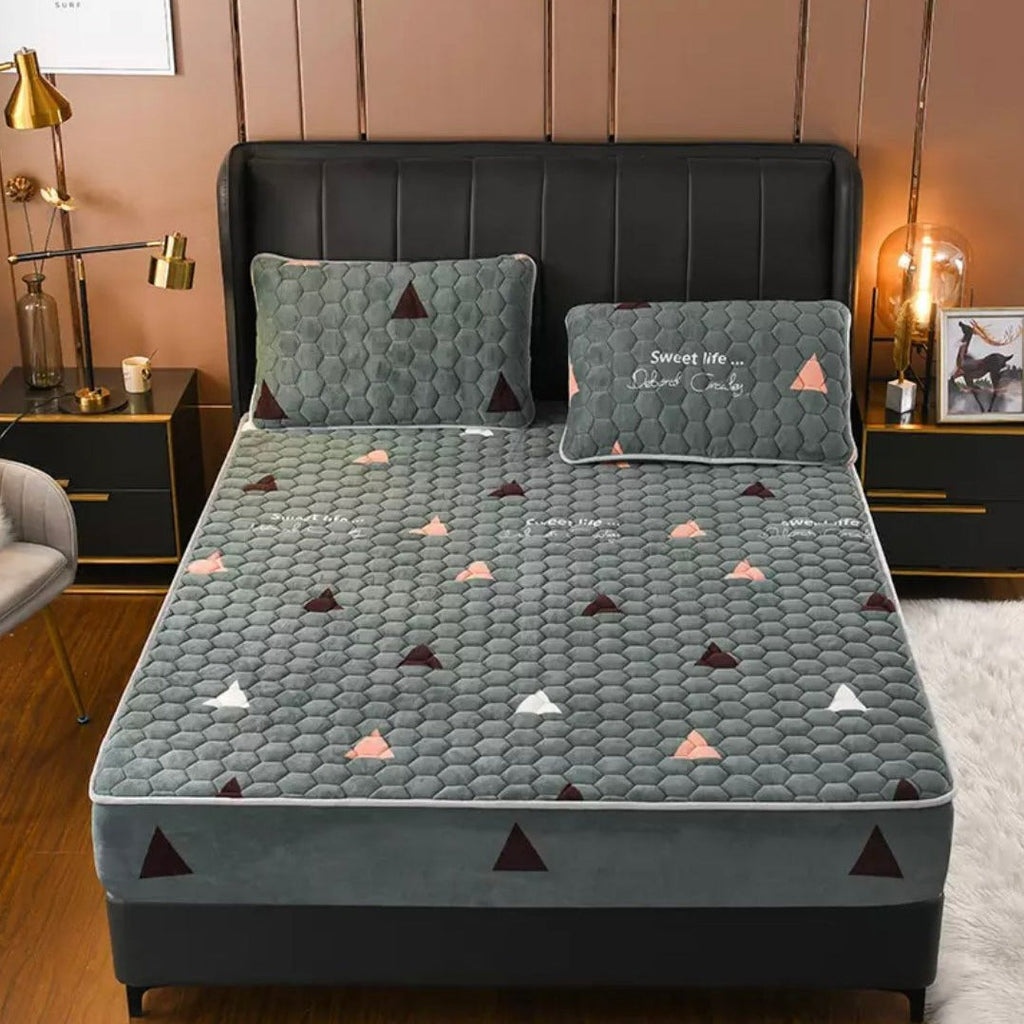 Conjunto Sleep Peace - Lençol e Fronhas 100% Microfibra Ultra Macia