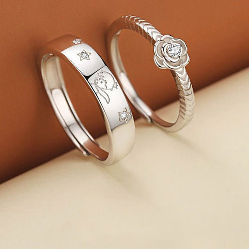 Anel Pequeno Príncipe + Rosa