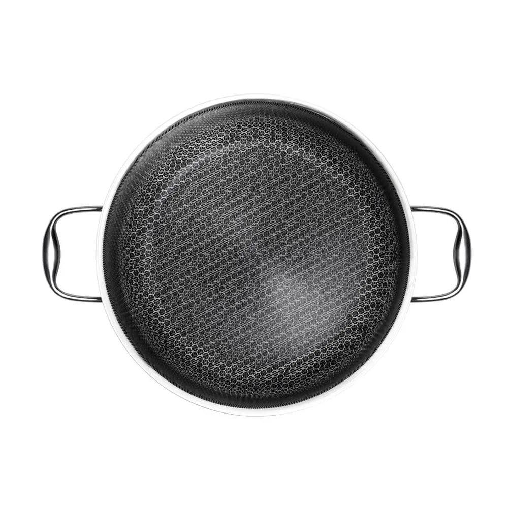 CAÇAROLA EM AÇO INOX 28 CM HIVE