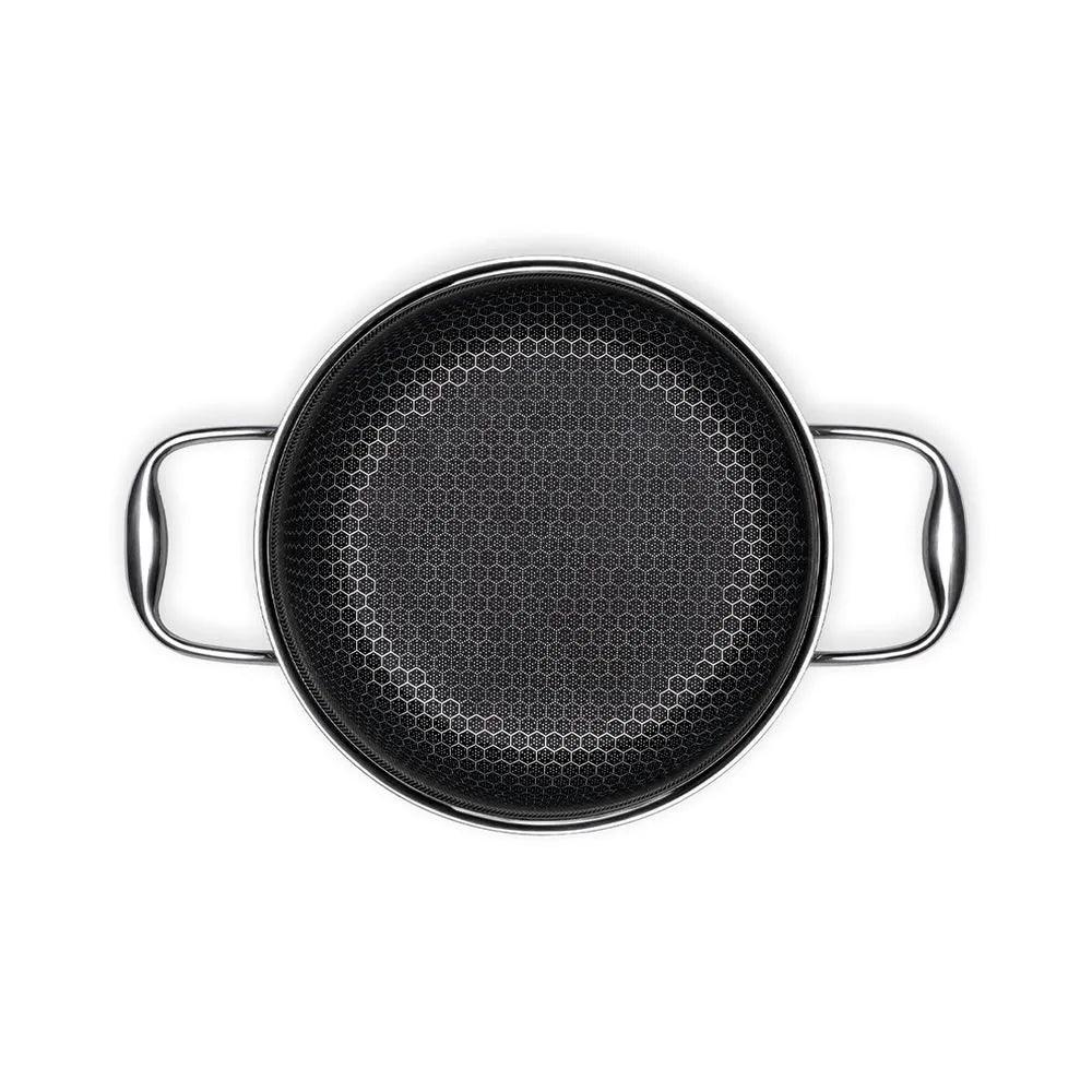 CAÇAROLA EM AÇO INOX 24 CM HIVE