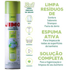 Kit Limpa BOX e BANHEIRO Spray JIMO 400ml Limpeza Profunda - Caza Decor