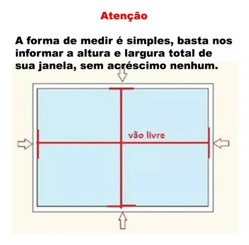 Tela Para Janela Mosquiteiro Kit Completo 150x100 Sob Medida