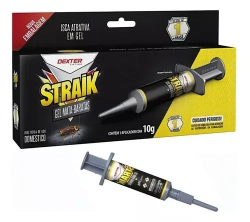 Inseticida em Gel Mata Baratas - Não toxica para Pets