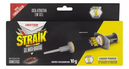 Inseticida em Gel Mata Baratas - Não toxica para Pets